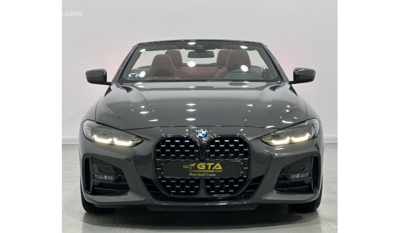 بي أم دبليو 430i M سبورت M سبورت 2022 BMW 430i M-Sport Convertible, Warranty, May 2027 BMW Service Pack, Low Kms, GCC