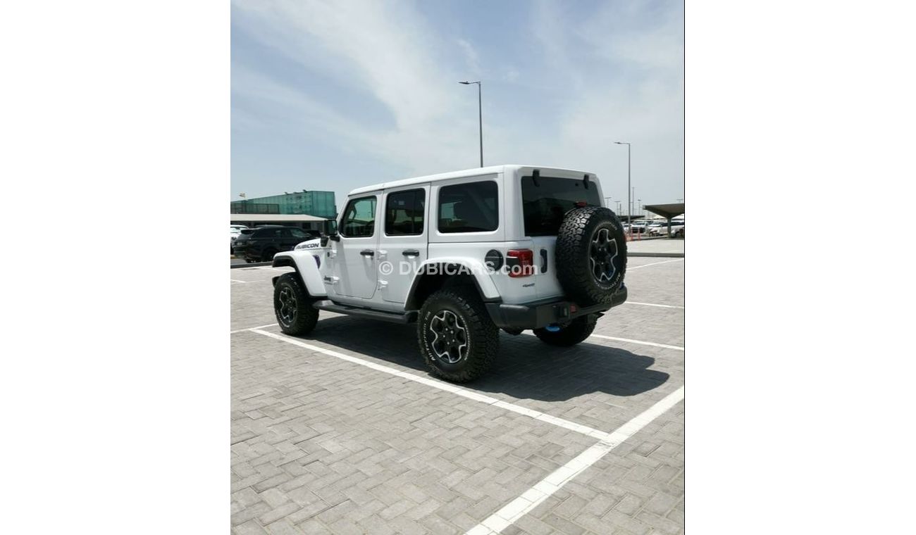 Jeep Wrangler Jeep Wrangler Unlimited Rubicon Hybrid-   2022  -White