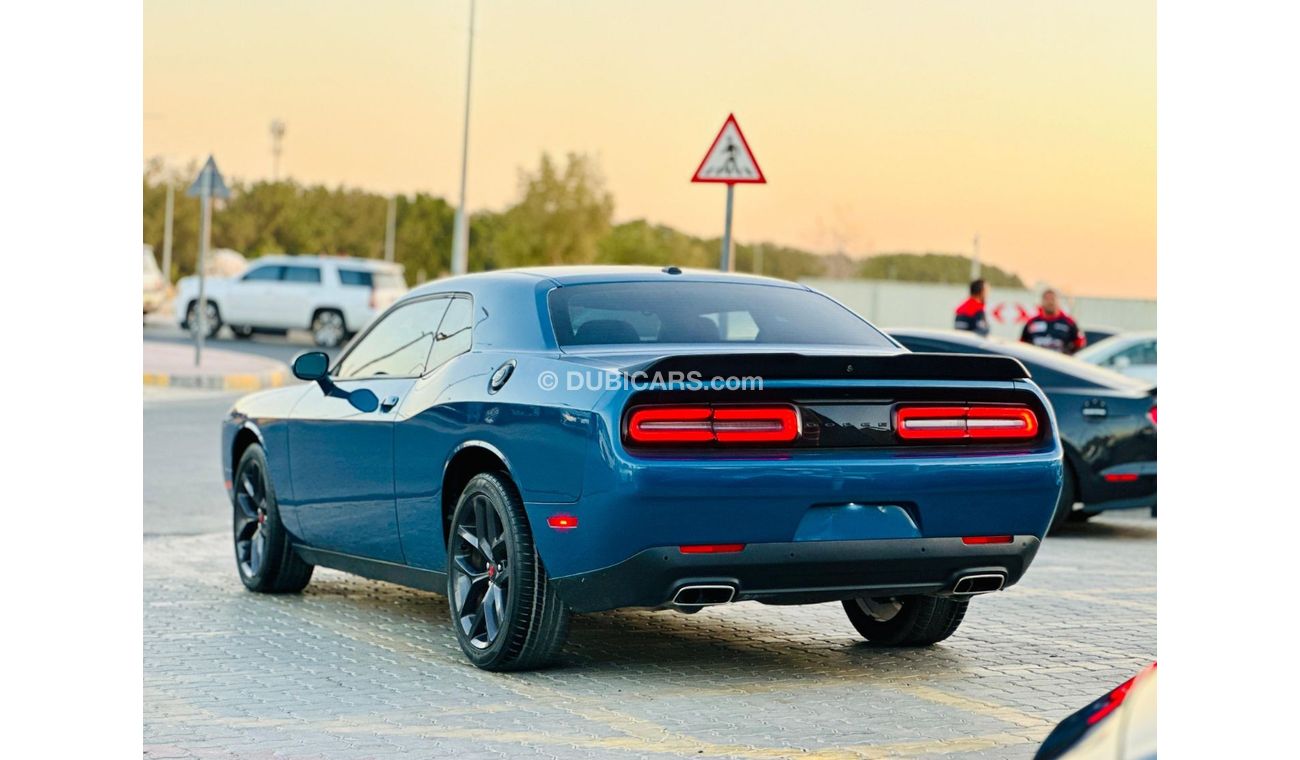 Dodge Challenger SXT 3.6L | Monthly AED 1260/- | 0% DP | Blindspot | Touch Screen | Cruise Control | # 08236