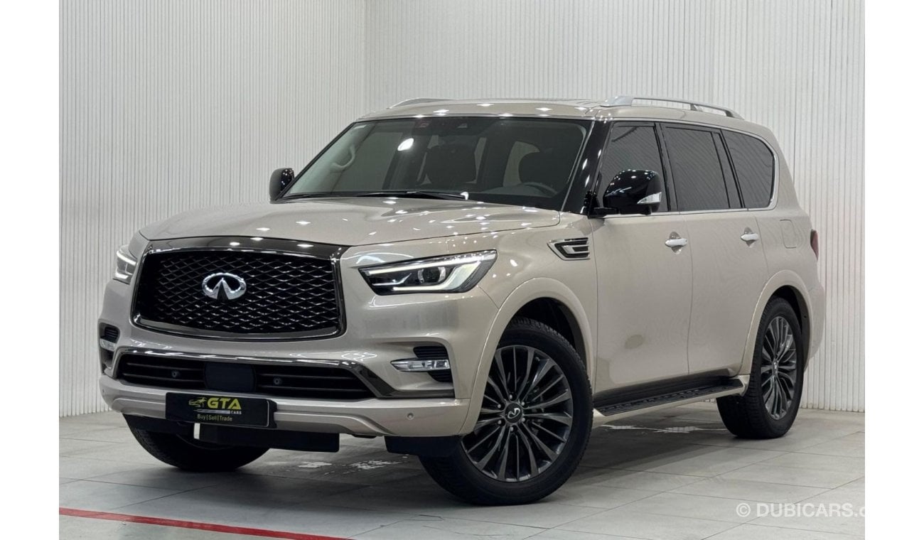 Infiniti QX80 Standard 2021 Infiniti QX80, Agency Warranty + Service Package, Full Service History, GCC