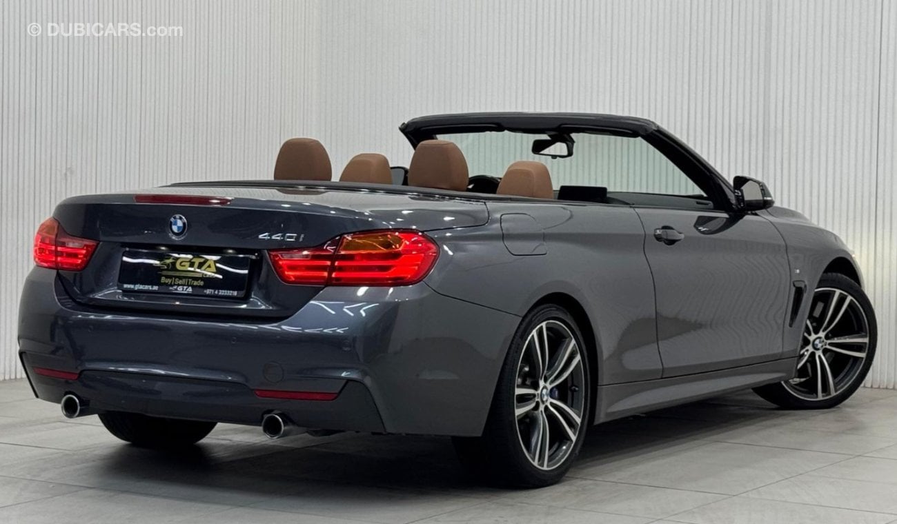 بي أم دبليو 440i M سبورت 2017 BMW 440i M-Sport Convertible, Warranty, Full Service History, GCC