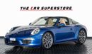 Porsche 911 2014 - PORSCHE TARGA 4 - GCC - V6 - IMMACULATE CAR - WARRANTY AVAILABLE