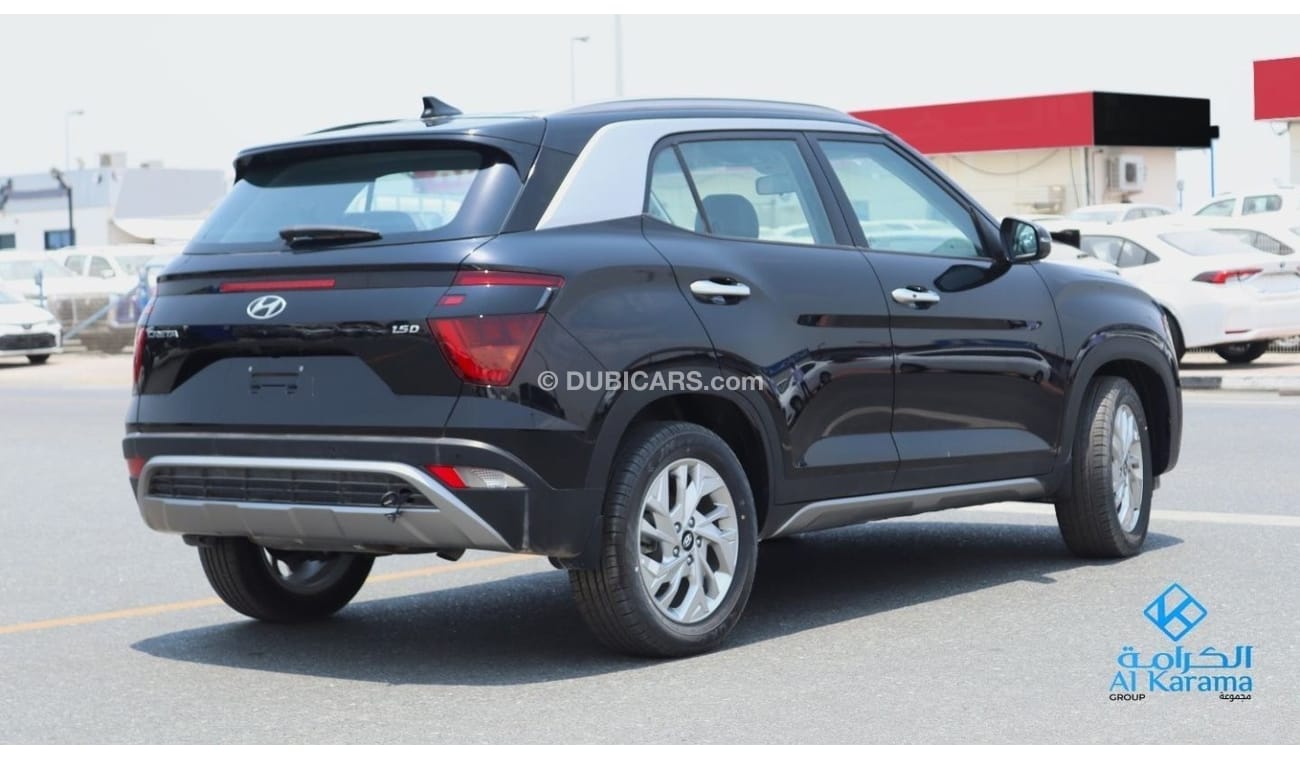 هيونداي كريتا Hyundai Creta Diesel 1.5L Full Option LEATHER SEATS AND VENTILATION, ALLOY WHEELS-PANORAMIC SUNROOF-