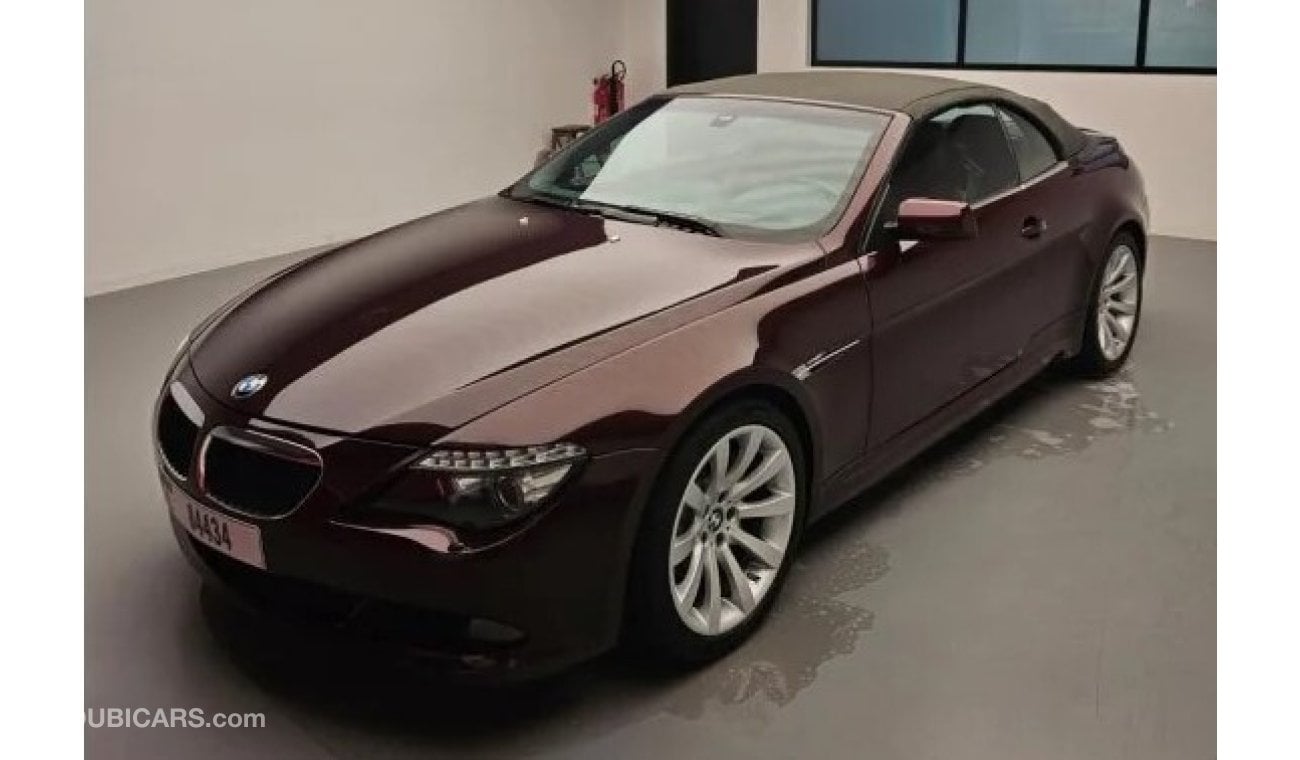 BMW 650i 650i V8 manual gear convertible