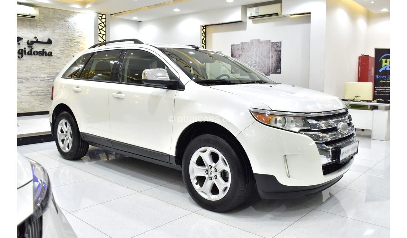 Ford Edge EXCELLENT DEAL for our Ford Edge SEL AWD ( 2013 Model ) in White Color GCC Specs