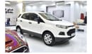 Ford EcoSport EXCELLENT DEAL for our Ford ECOsport ( 2016 Model ) in White Color GCC Specs