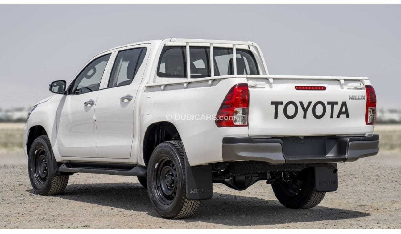 تويوتا هيلوكس (LHD) TOYOTA HILUX DC COMFORT PLUS 2.4D MT 4X4 MY2024 - WHITE