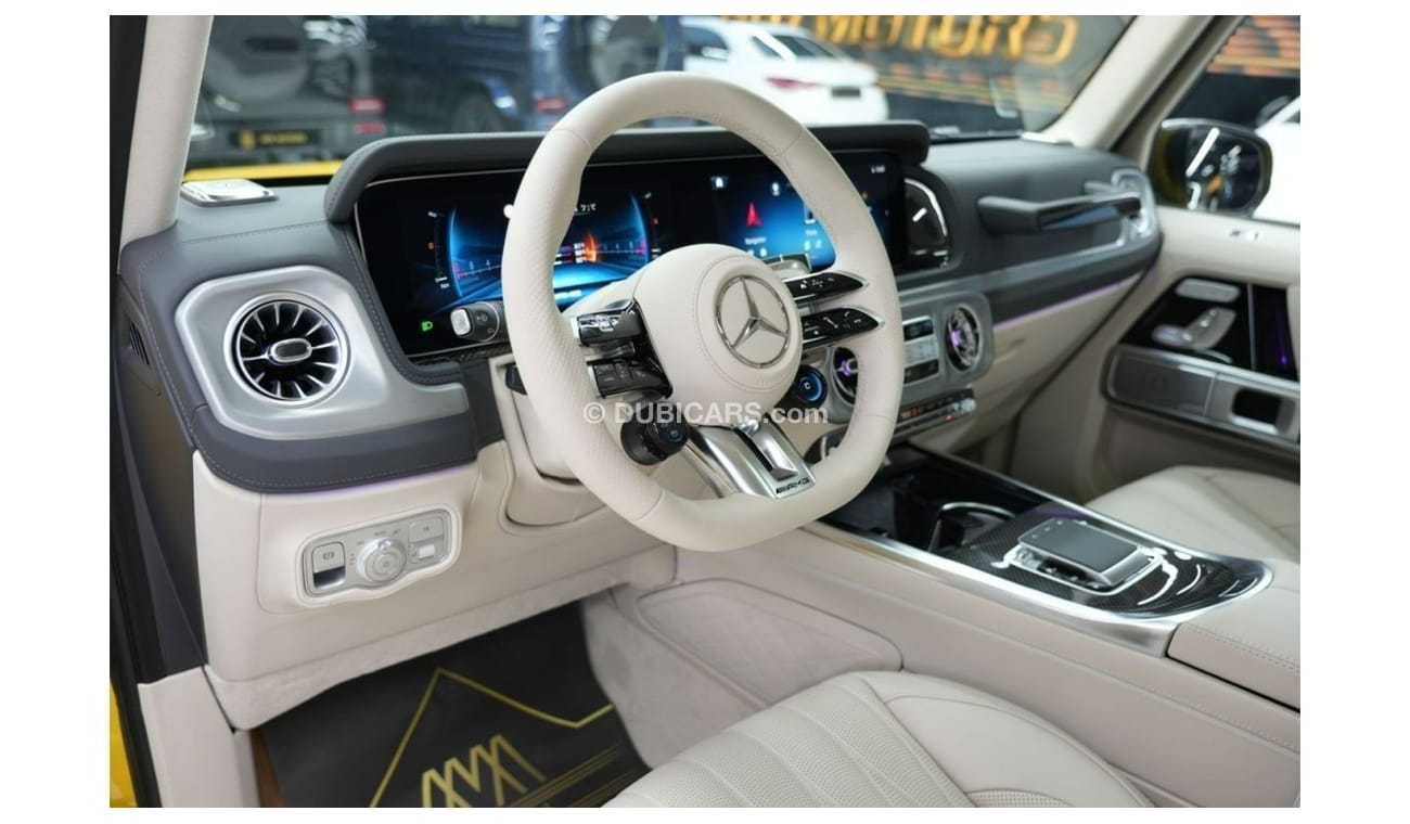 Mercedes-Benz G 63 AMG Mercedes-Benz G63 | 2025 GCC 0km | Agency Warranty | AMG | 22 Inch Rims | Double Night Package