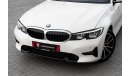 بي أم دبليو 330i 330 | 2,252 P.M  | 0% Downpayment | Full Agency Service History!