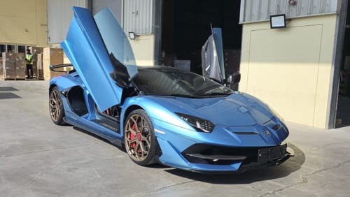 Lamborghini Aventador 2021 - SVJ Roadster - 2,150KM Only - Sky Blue