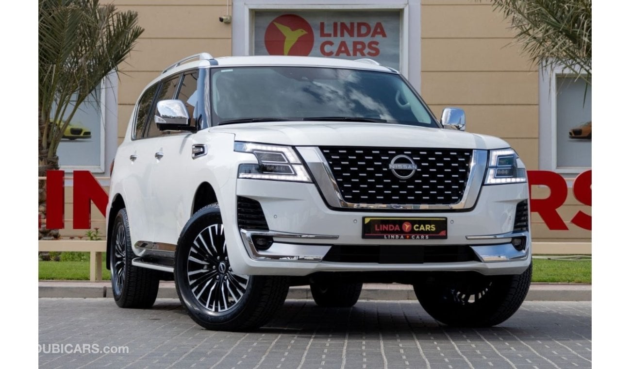 نيسان باترول Nissan Patrol Platinum 2024 GCC under Agency Warranty and Service Contract with Flexible Down-Paymen