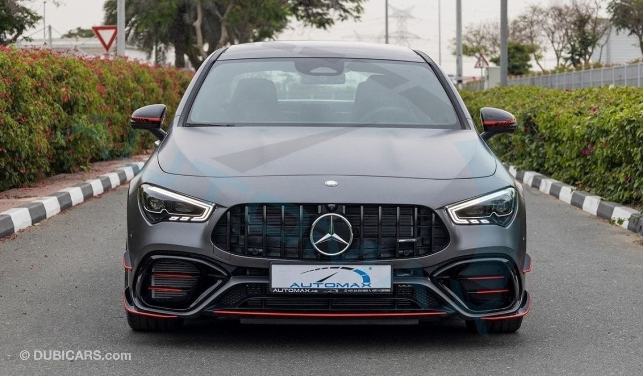 Mercedes-Benz CLA 45 AMG S 4Matic Plus Coupe , New Facelift , 2024 GCC , 0Km , With 2 Years Unlimited Mileage Warranty