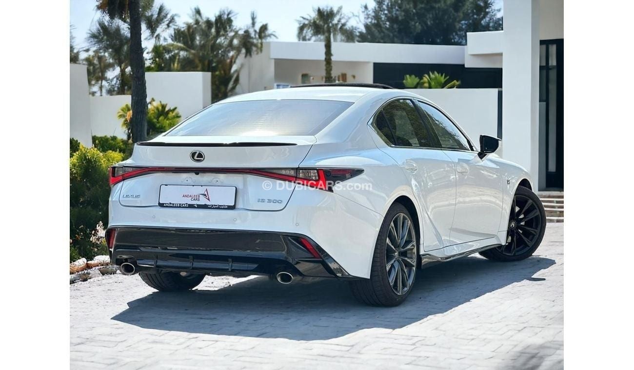 لكزس IS 300 AED 1,870 PM | LEXUS IS300 F SPORT 2.0L I4  | GCC | 2023 | WELL MAINTAINED | 0% DOWNPAYMENT