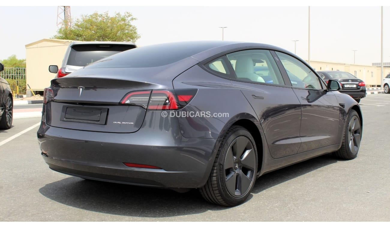 تسلا موديل 3 TESLA MODEL 3 LONG RANGE DUAL MOTOR 4WD 2021 GCC LOW MILEAGE SINGLE OWNER WITH TESLA AGENCY WARRANTY