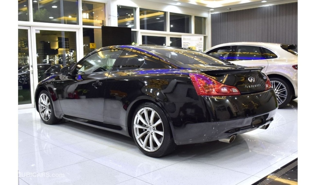 إنفينيتي G37 EXCELLENT DEAL for our Infiniti G37 S ( 2008 Model ) in Black Color GCC Specs