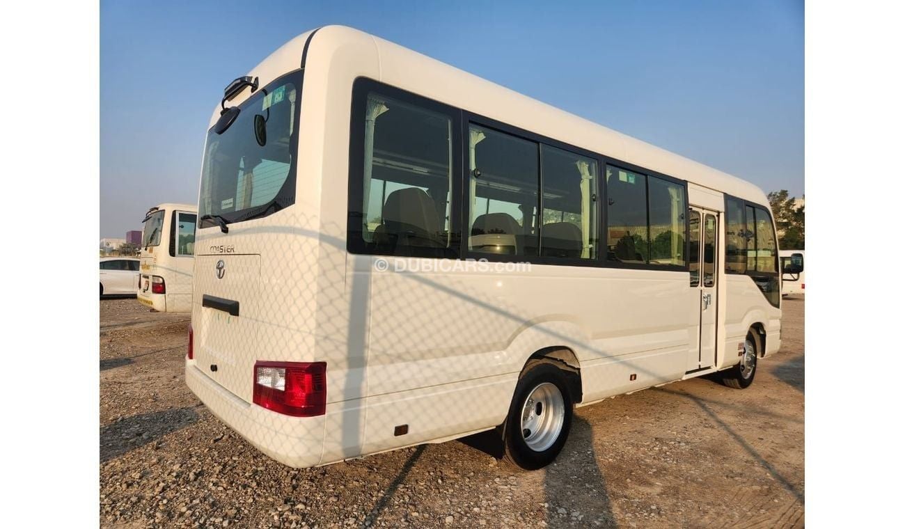 Toyota Coaster 2024 Toyota Coaster High-Roof 23-Seater 4.0L 4-Cyl Turbo Diesel M/T RWD (Auto Closing Door) Export O