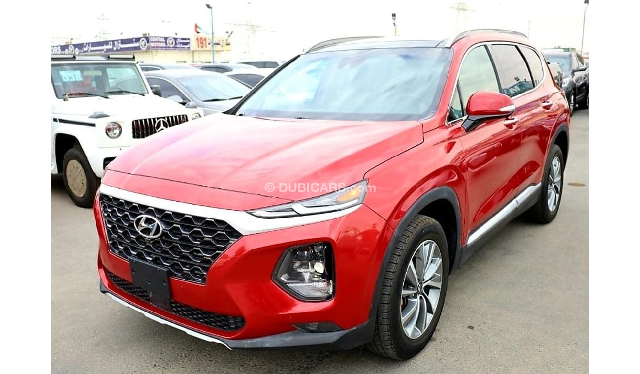 Hyundai Santa Fe HYUNDAI SANTA FE 2019 RED