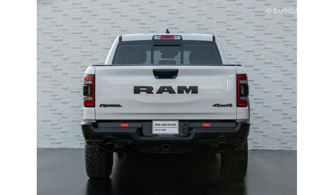 RAM 1500 AED 3,302 PM • RAM 1500 REBEL LUXURY • ONLY 28,000 KMS • 5.7L HEMI® V8 • OFFICIAL DODGE WARRANTY