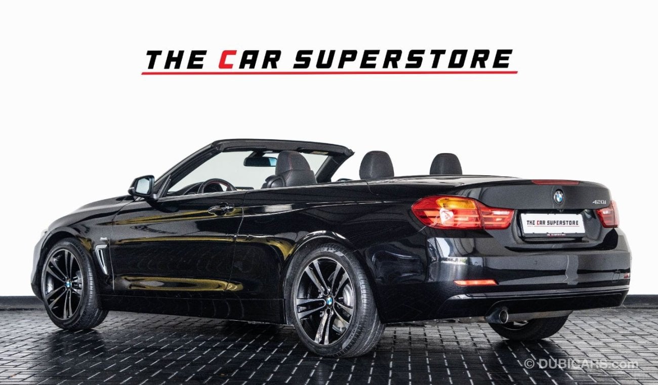 BMW 420i Sport Line 2016 - BMW 420i SPORT CONVERTIBLE - GCC - SERVICE HISTORY - IMMACULATE CAR