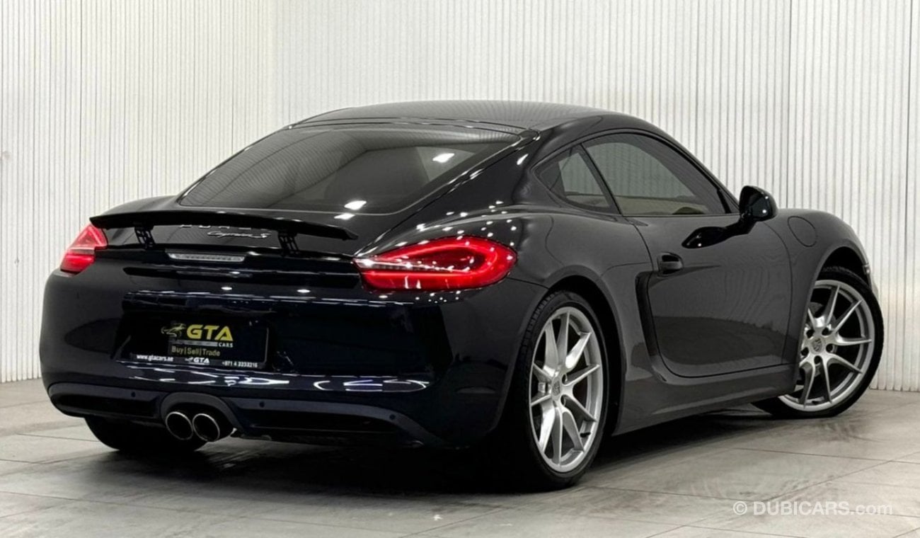 بورش كايمان أس 2014 Porsche 718 Cayman S, Full Porsche Service History, GCC