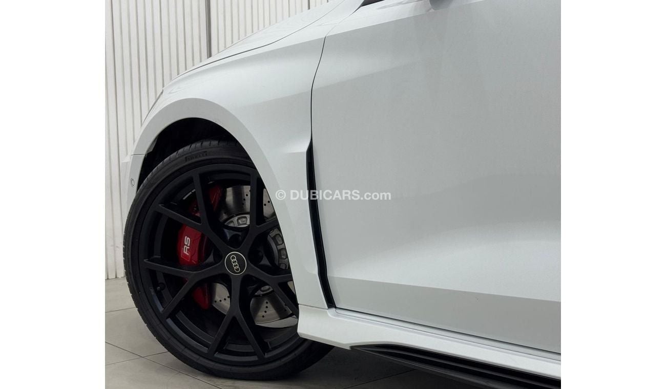 Audi RS3 TFSI quattro 2.5L Sportback 2024 Audi RS3 Quattro, March 2029 Audi Warranty + Service Pack, Very Low