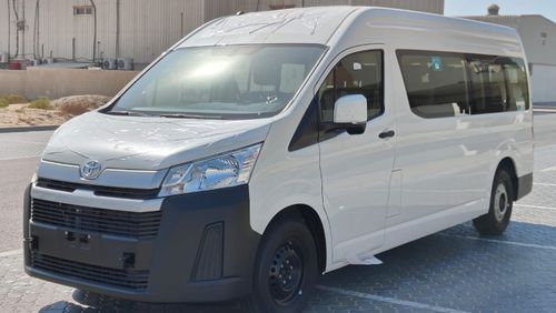 تويوتا هاياس 2025 Toyota Hiace DX with Rear Heater 13-Seater 3.5L V6 Petrol M/T (2-Point Seatbelts) Export Only