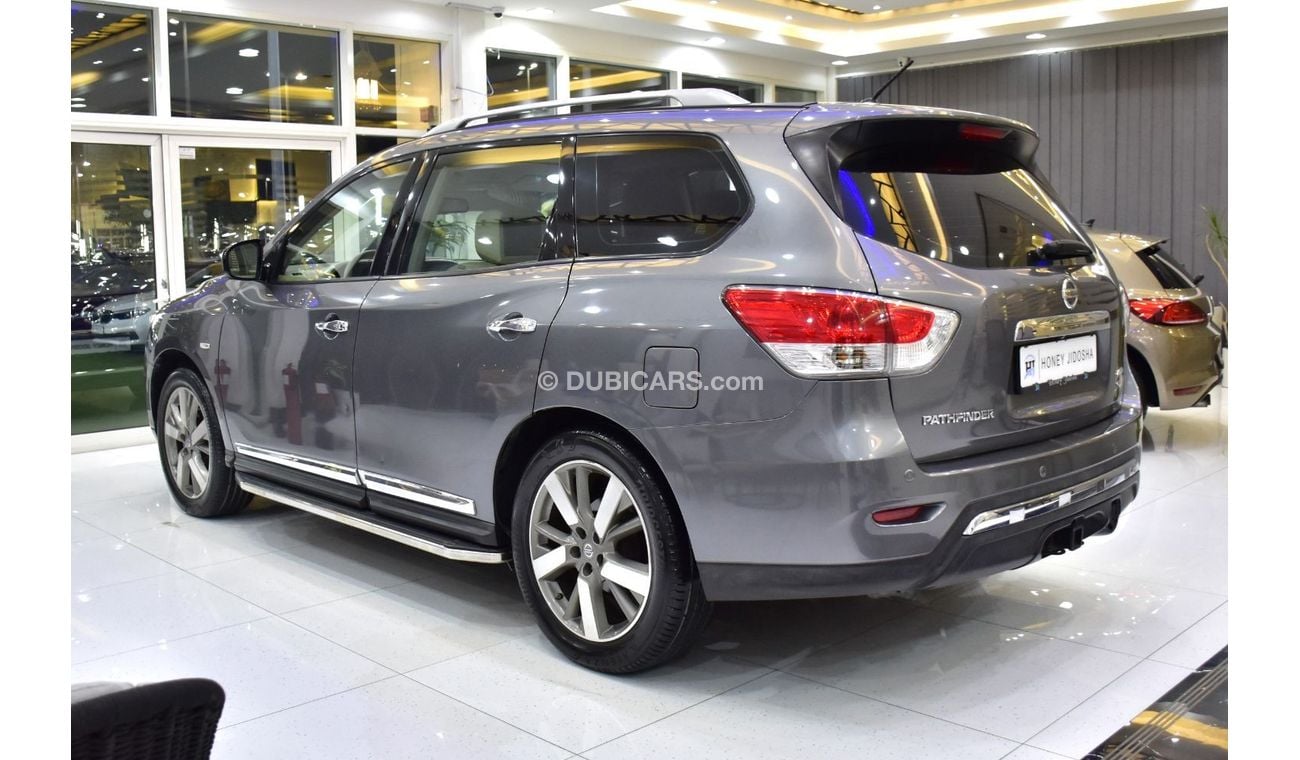 Nissan Pathfinder EXCELLENT DEAL for our Nissan Pathfinder SL 4WD ( 2015 Model ) in Grey Color GCC Specs