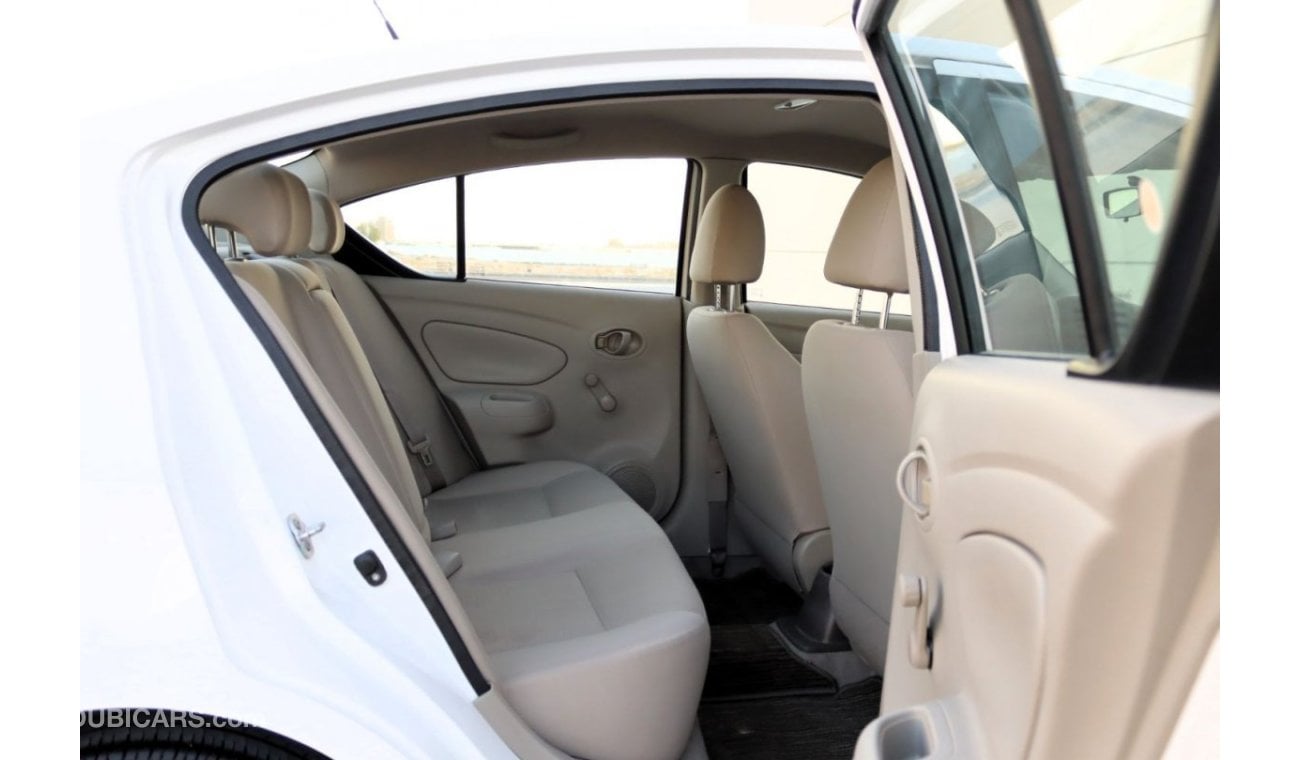 Nissan Sunny SL ACCIDENTS FREE - GCC - MID OPTION - ORIGINAL PAINT - PERFECT CONDITION INSIDE OUT