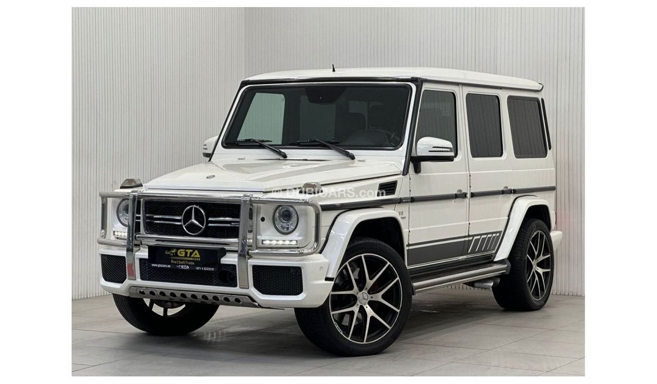 Mercedes-Benz G 63 AMG 2016 Mercedes G63 AMG 463 Edition, Full Service History, Full Options, Excellent Condition, GCC