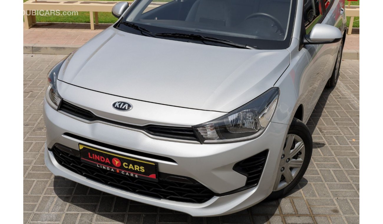 Kia Rio Kia Rio 2021 GCC under Agency Warranty with Flexible Down-Payment.