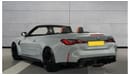 BMW M4 M4 Competition M xDrive Convertible 3.0 2dr RIGHT HAND DRIVE