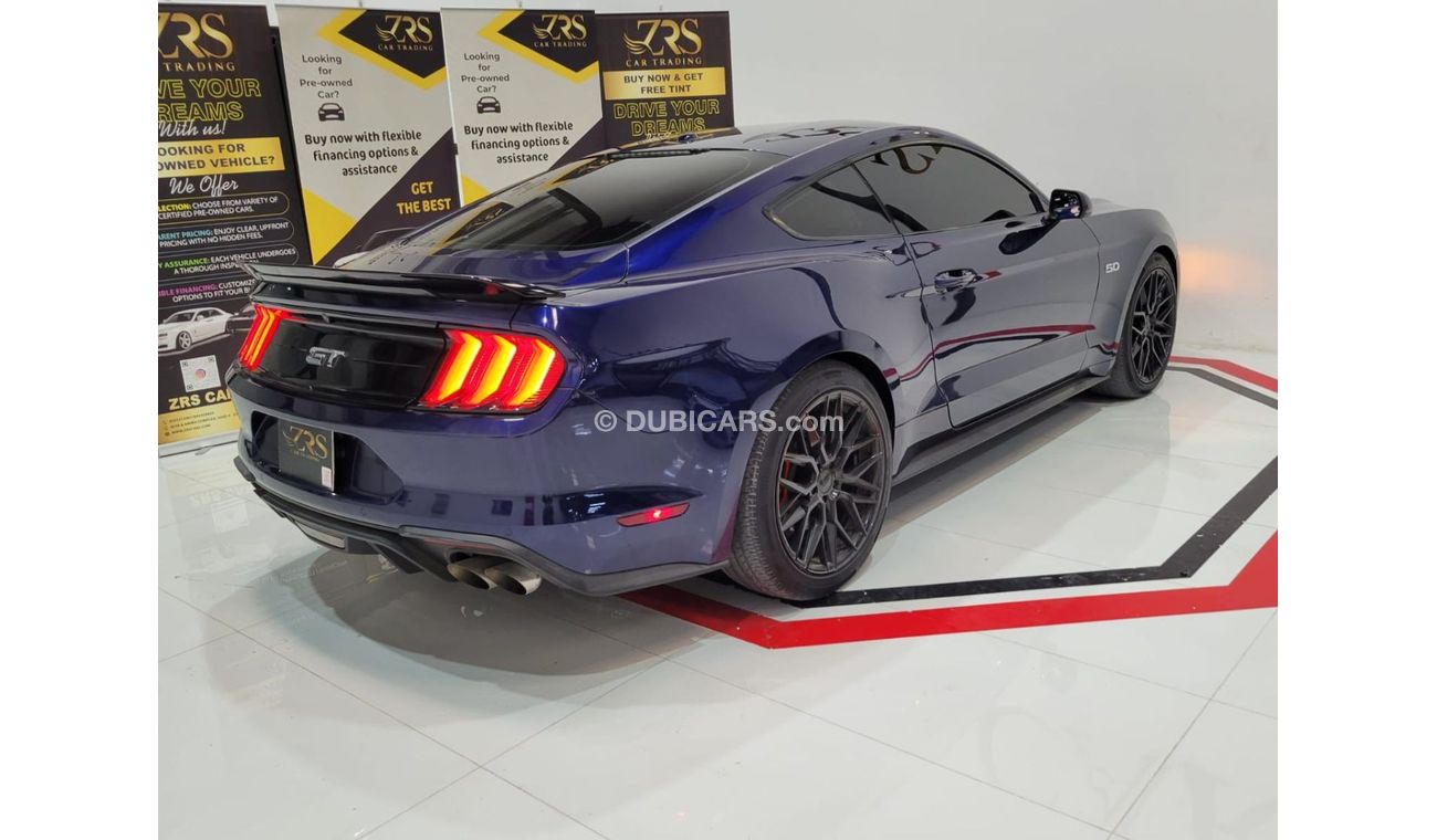 فورد موستانج AED 1,300 P.M | 2019 FORD MUSTANG GT | V8 5.0L | American Specs