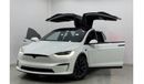 تسلا موديل اكس Long Range 2023 Tesla Model X Long Range, 2028 Tesla Warranty, 2033 Tesla Battery Warranty, Falcon D