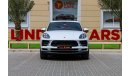 بورش ماكان Porsche Macan 2019 GCC under Warranty with Flexible Down-Payment.