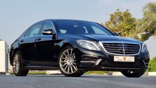 Mercedes-Benz S 400 EMC 3.0L-6CYL GCC Specification -Original Paint-Bank Finance Available