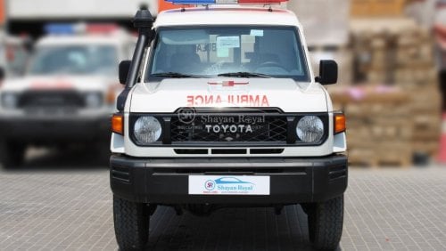 تويوتا لاند كروزر هارد توب LHD LC78 4.2L DSL V6 4WD 3DR AMBULANCE MT 2024MY