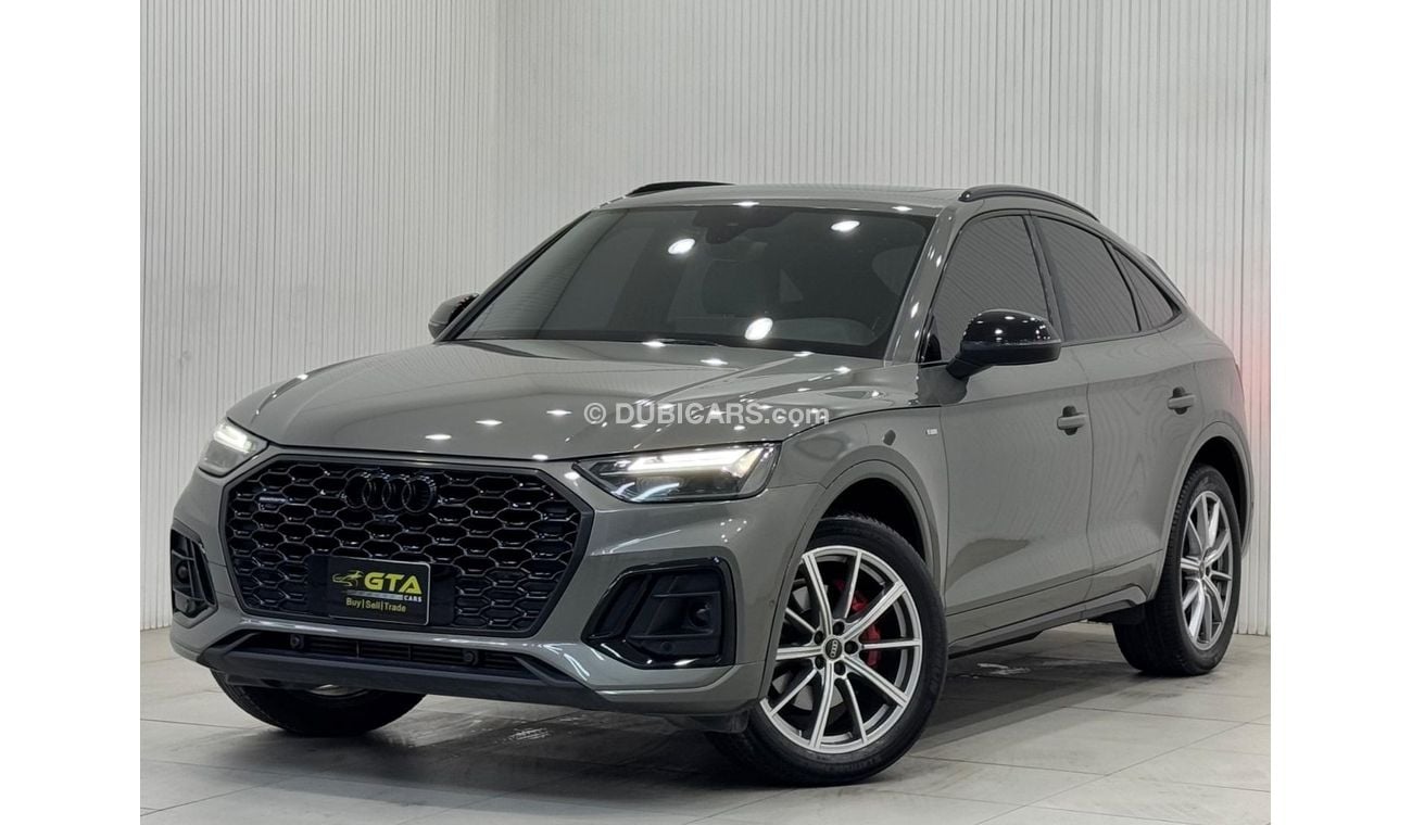 أودي Q5 45 TFSI quattro S Line 2.0L 2023 Audi Q5 45TFSI S-Line Sportback, 2028 Audi Warranty + Service Pack,