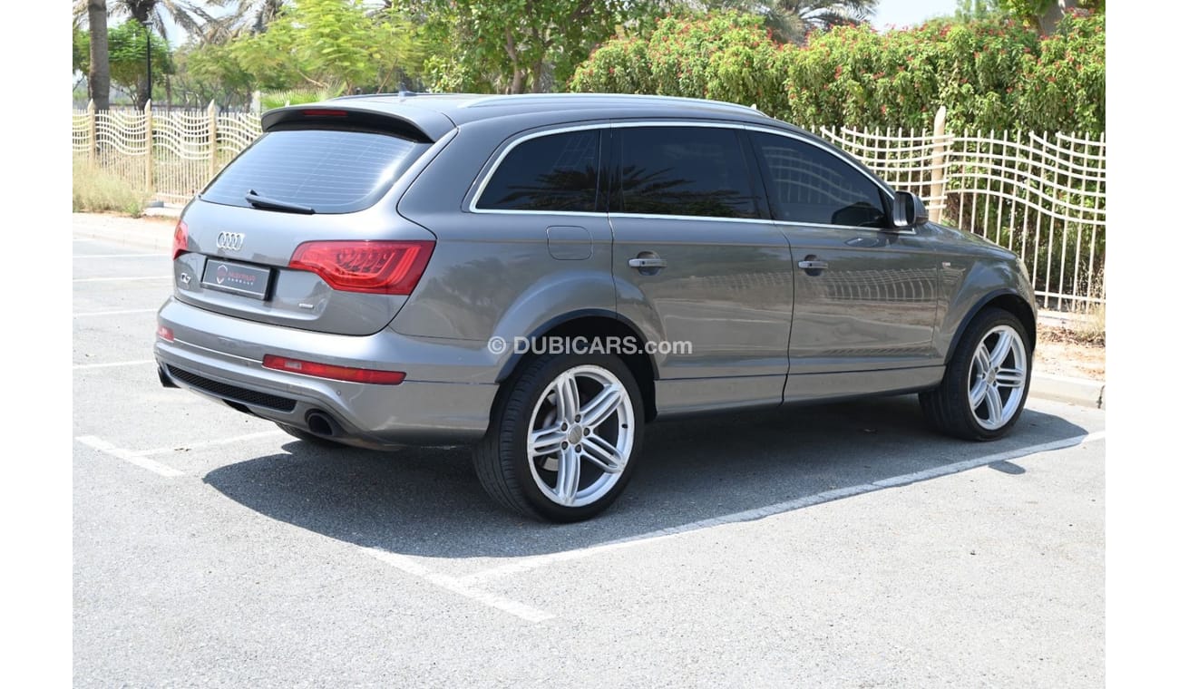 أودي Q7 0% DP  - ACCIDENT FREE - AUDI SERVICE - AUDI Q7 S-LINE 3.0SC 2015 - FIRS