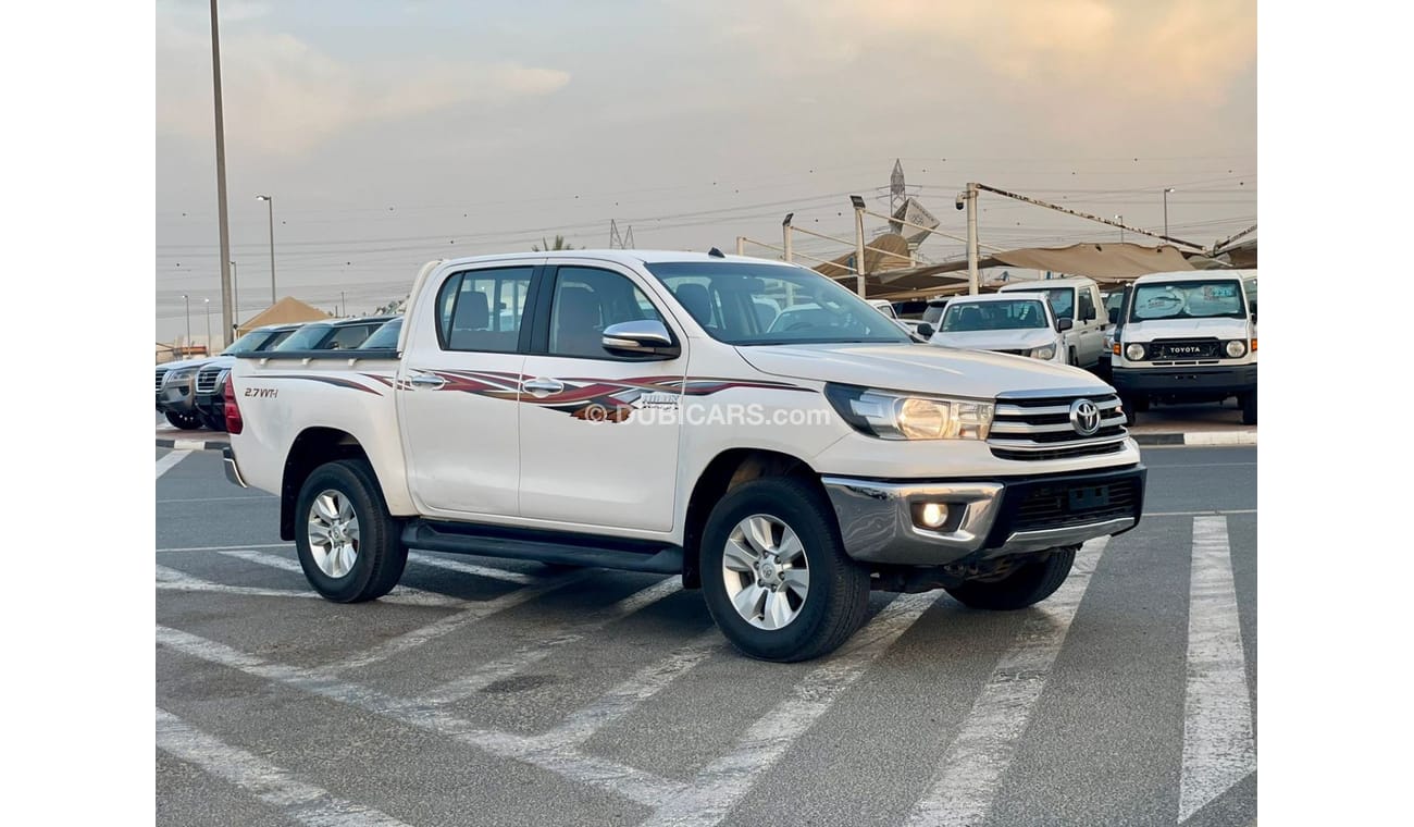 تويوتا هيلوكس 2016 Toyota Hilux SR5 Premium Full Option - Patrol Full Automatic - 2.7L V4 AWD 4x4 - Rear CAM & AC