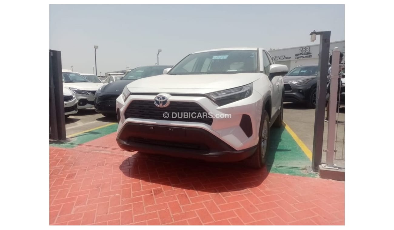 Toyota RAV4 LE Hybrid 2023 Model White Color 2.5L  AWD,,CUV,, 5 doors ,, 5 seats ( for local registration +10%)