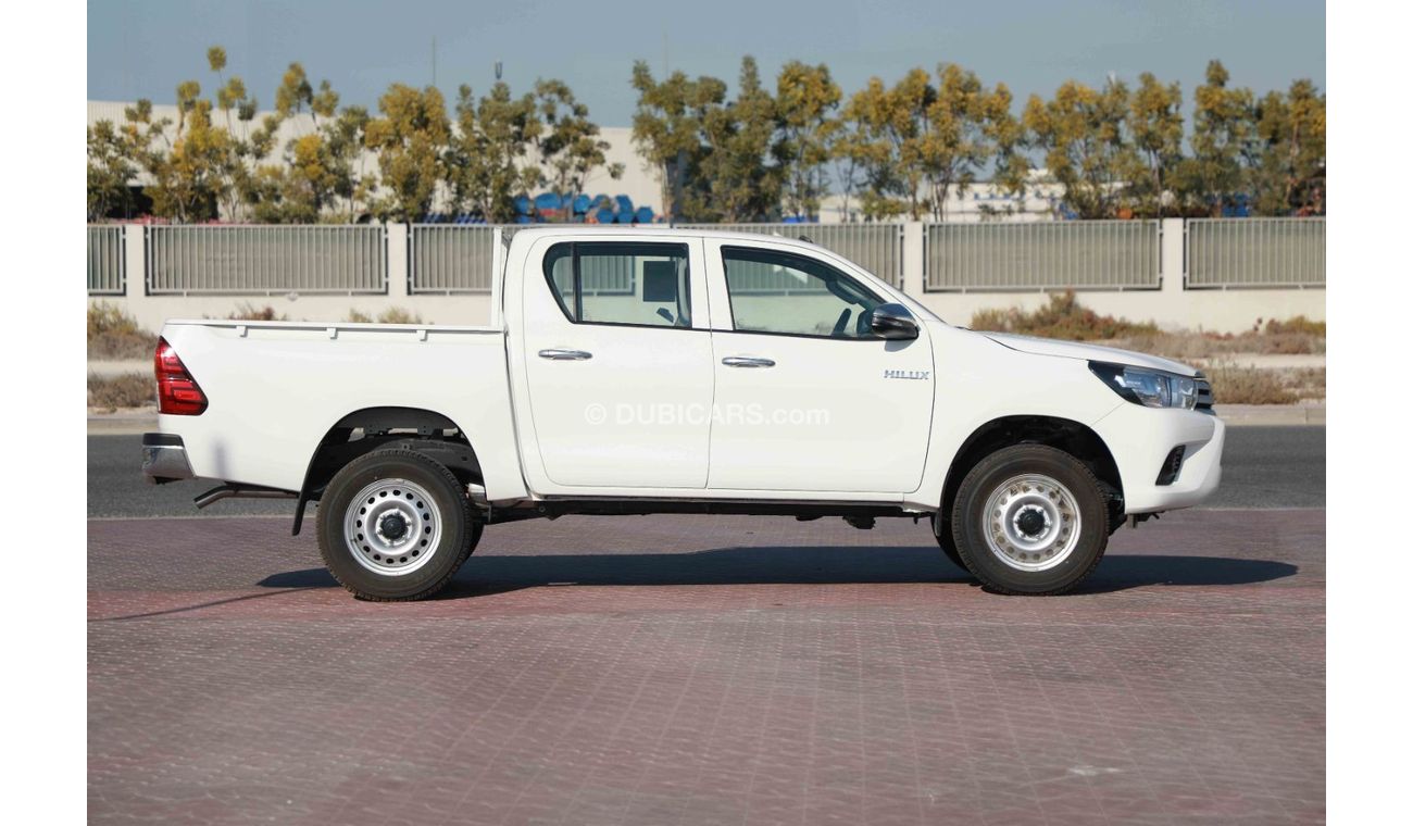 تويوتا هيلوكس 2024 TOYOTA HILUX DLXG 2.4 - SUPER WHITE inside BLACK | Export Only