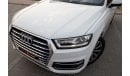 Audi Q7 45 TFSI quattro Audi Q7 45TFSI Quattro 2016 GCC under Warranty with Flexible Down-Payment.