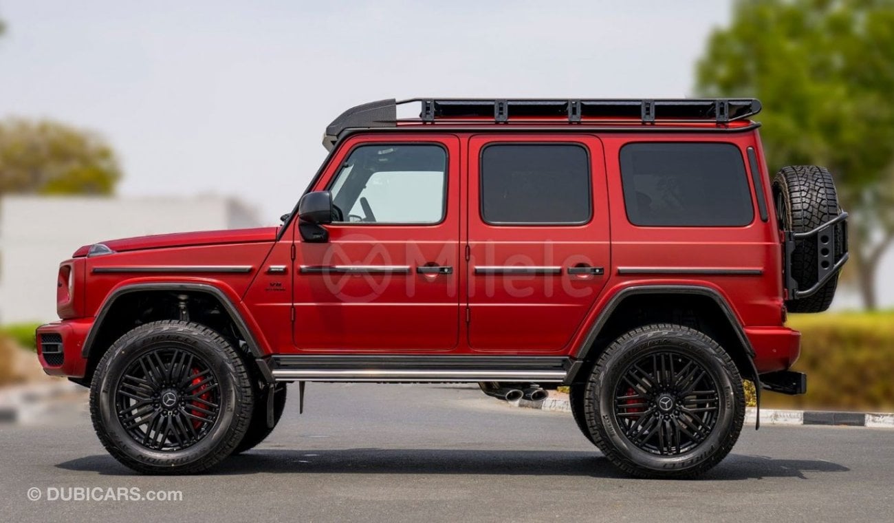 Mercedes-Benz G 63 AMG 4X4² MAGNO RED MARVEL WITH AMG NIGHT PACKAGE II, BURMESTER SURROUND SYSTEM