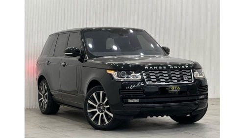 Land Rover Range Rover Vogue SE Supercharged 2016 Range Rover Vogue SE Supercharged, Full Range Rover Service History, Full Options, GCC