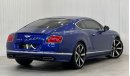 Bentley Continental GT 2016 Bentley Continental GT Speed, Full Service History, GCC