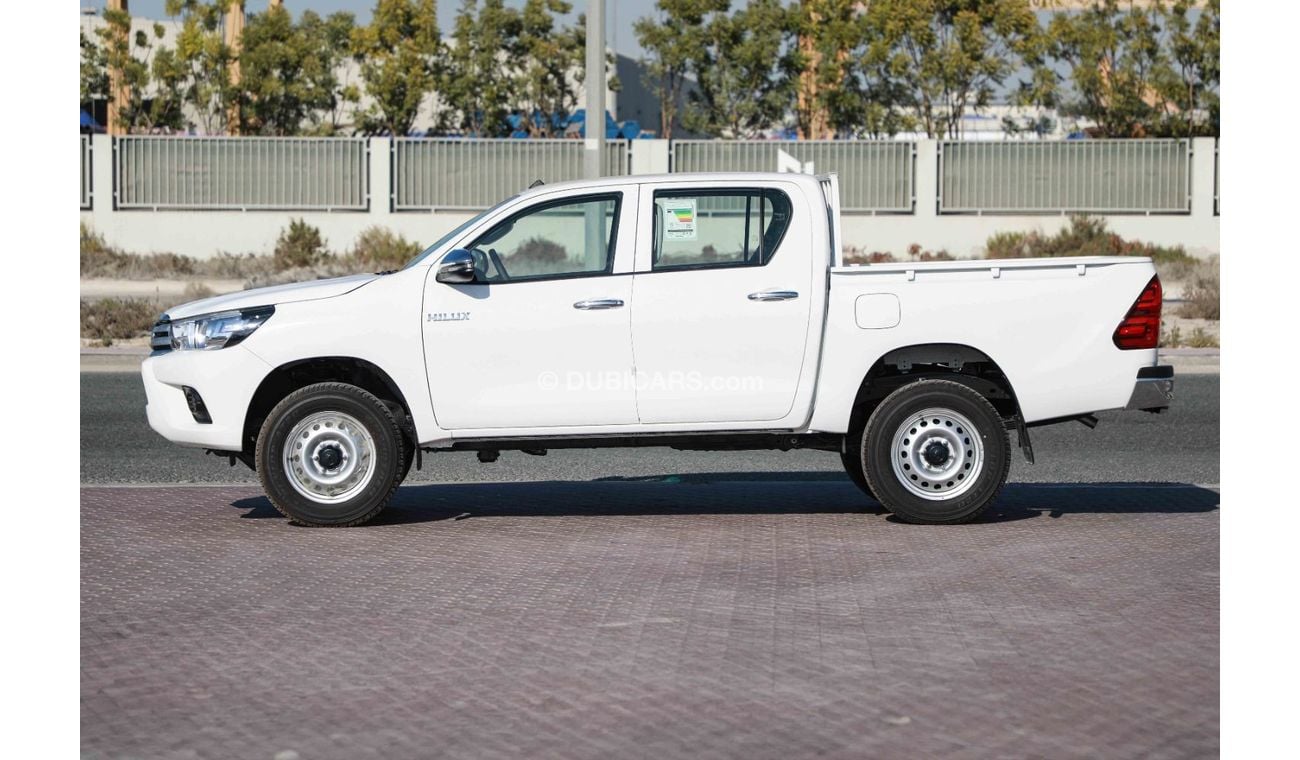 تويوتا هيلوكس 2025 TOYOTA HILUX DLXG 2.4 - WHITE inside BLACK | Export Only