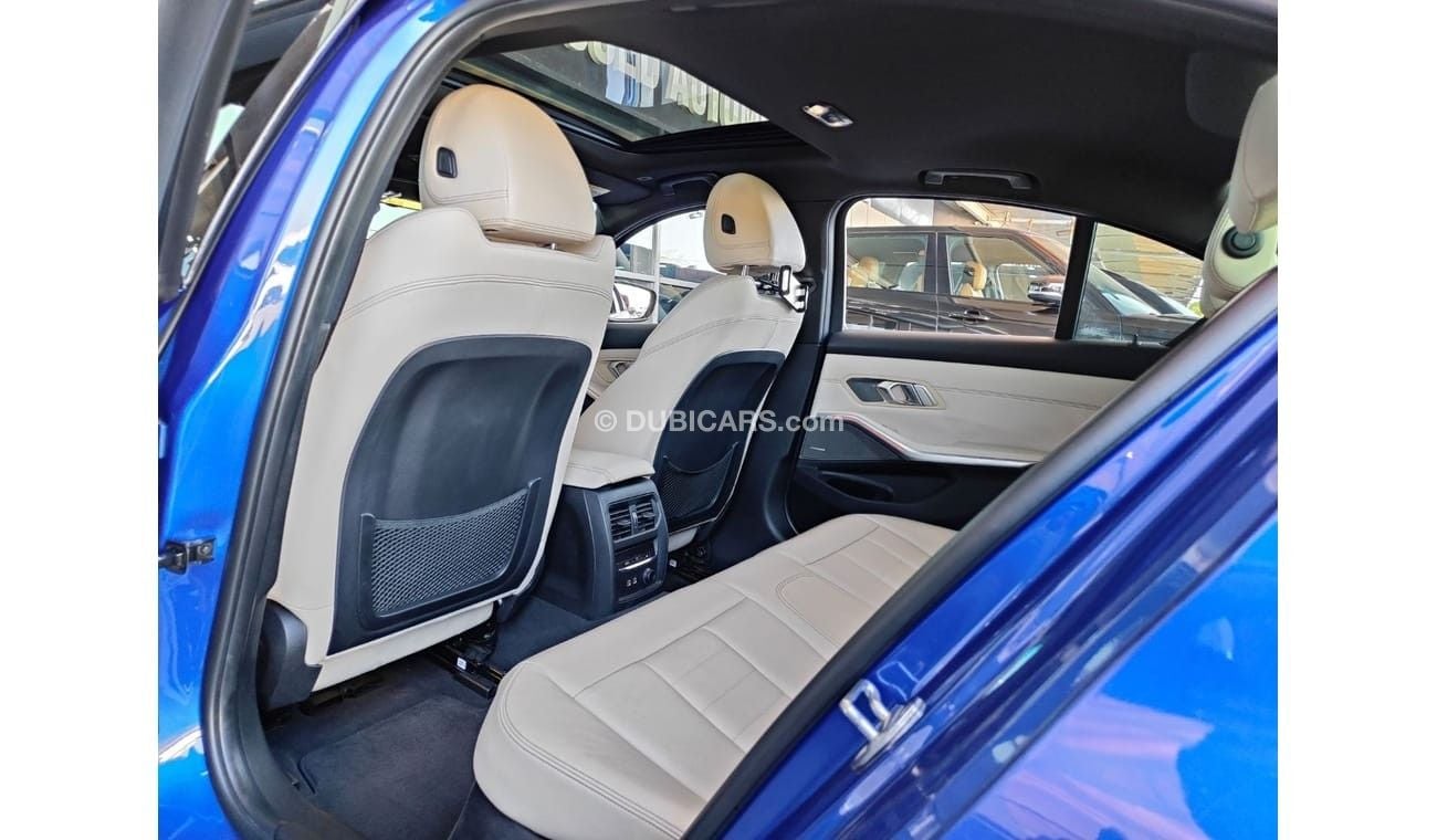 بي أم دبليو 330i M Sport 2.0L (258 HP) AED 1,500 P.M | 2019 BMW 330I M-SPORT | UNDER WARRANTY | FSH | GCC | LOADED WI