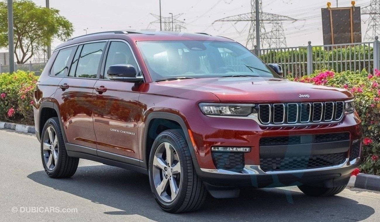 Jeep Grand Cherokee Limited L Plus Luxury V6 3.6L 4X4 , 2024 GCC , 0Km , With 3 Yrs or 60K Km Warranty @Official Dealer