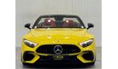 مرسيدس بنز SL 55 AMG Roadster 4Matic+ 2022 Mercedes-Benz SL 55 AMG 4MATIC+, Agency Warranty Till 08/28+SP, Full Agency Se