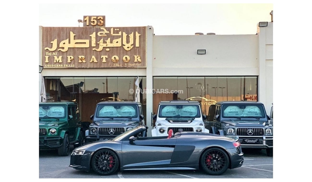 Audi R8 Spyder V10 Plus AUDI R8 2017 SPYDER  GCC